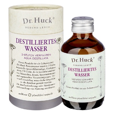 Bild Destilliertes Wasser AQUA DEST 3fach Dr. Huck